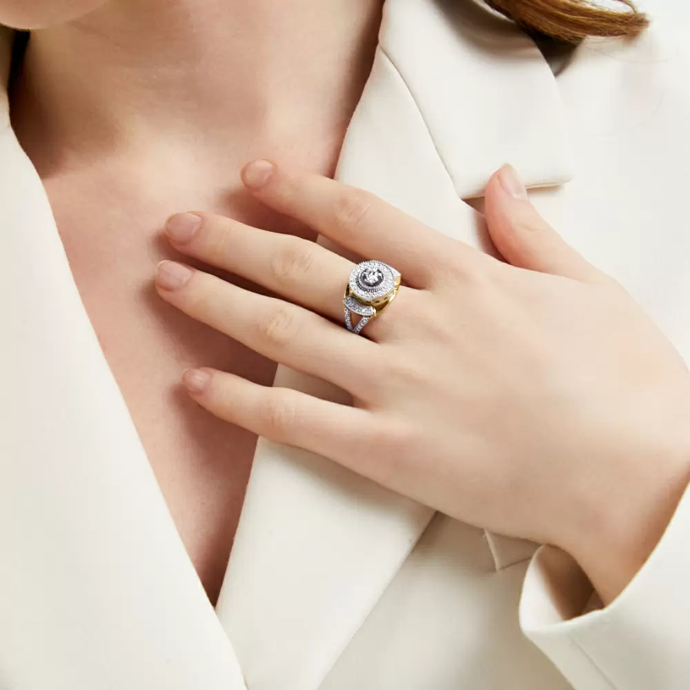 Кольцо 81288 золото