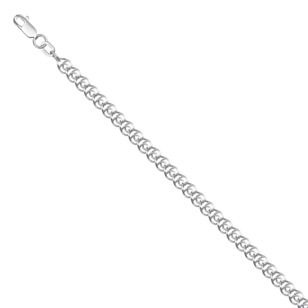 Цепь НЦ22-087Ю-3 d0.5 серебро