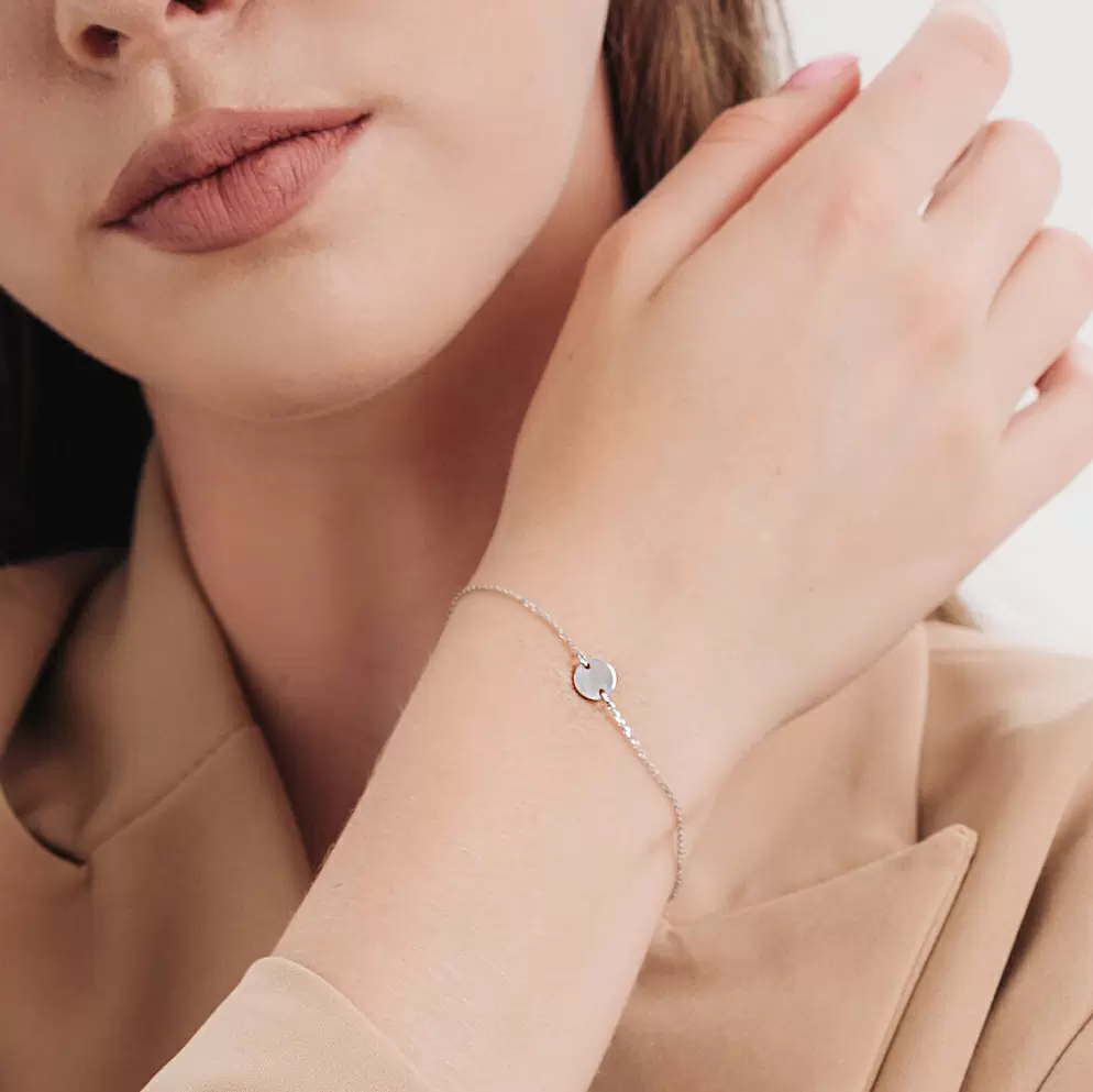 Браслет БМО8007Ж серебро Круг_1