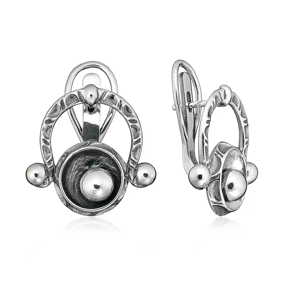 Серьги ER091585NIN-M серебро
