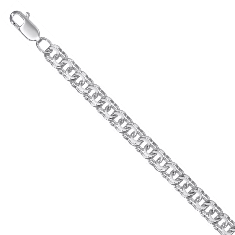 Цепь НЦ22-052Ю-3 d0.90 серебро Полновесная_0