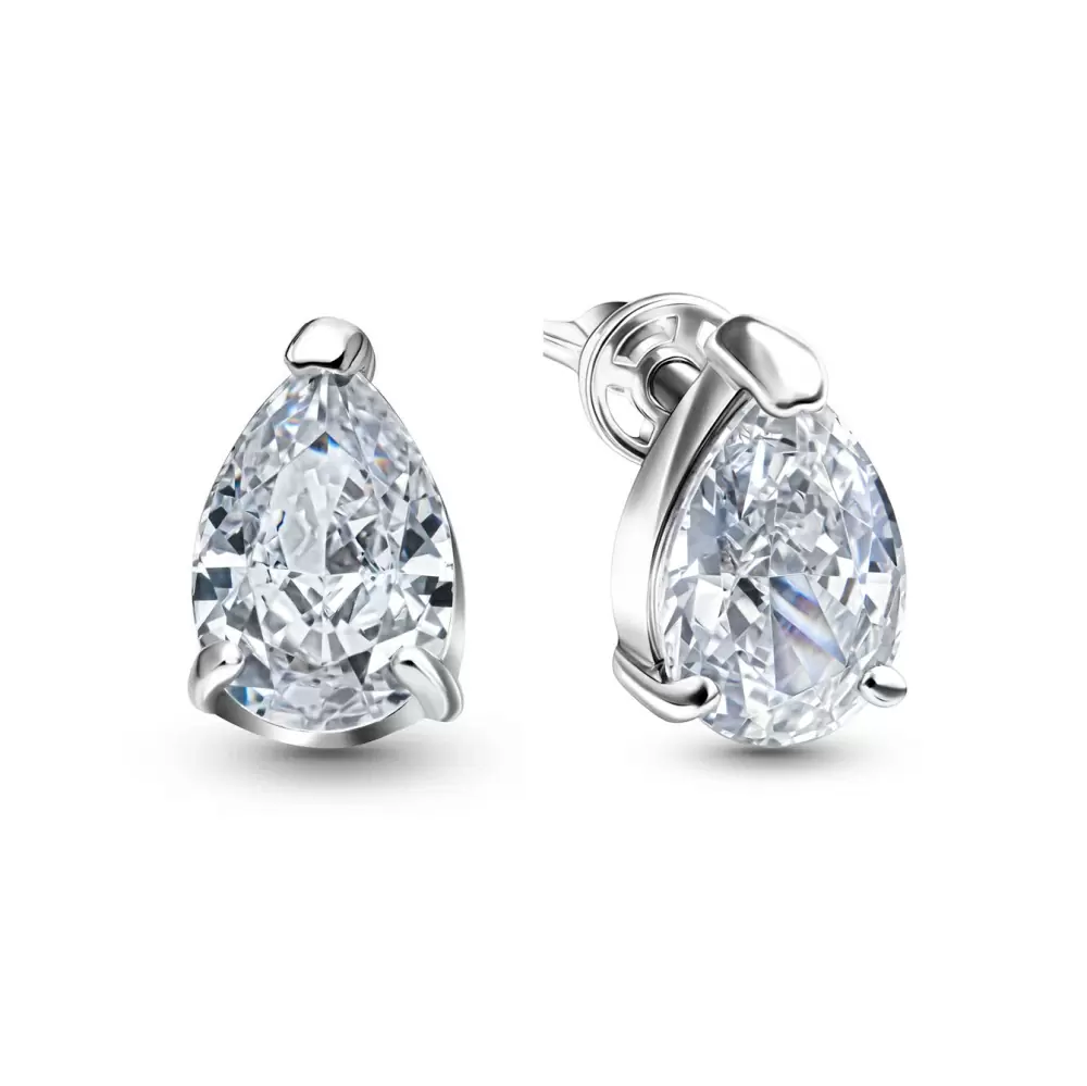 Серьги пусеты 02-5723.00БТ-00 серебро