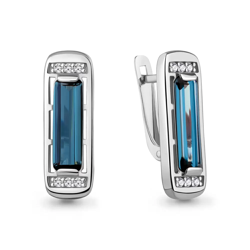Серьги 45003993А.5 серебро