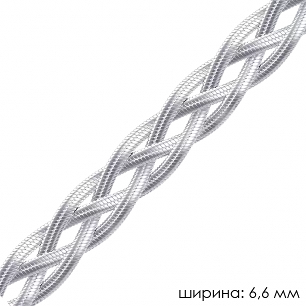 Цепь НЦ22-271Ю-3 d0.35 серебро Полновесная_1