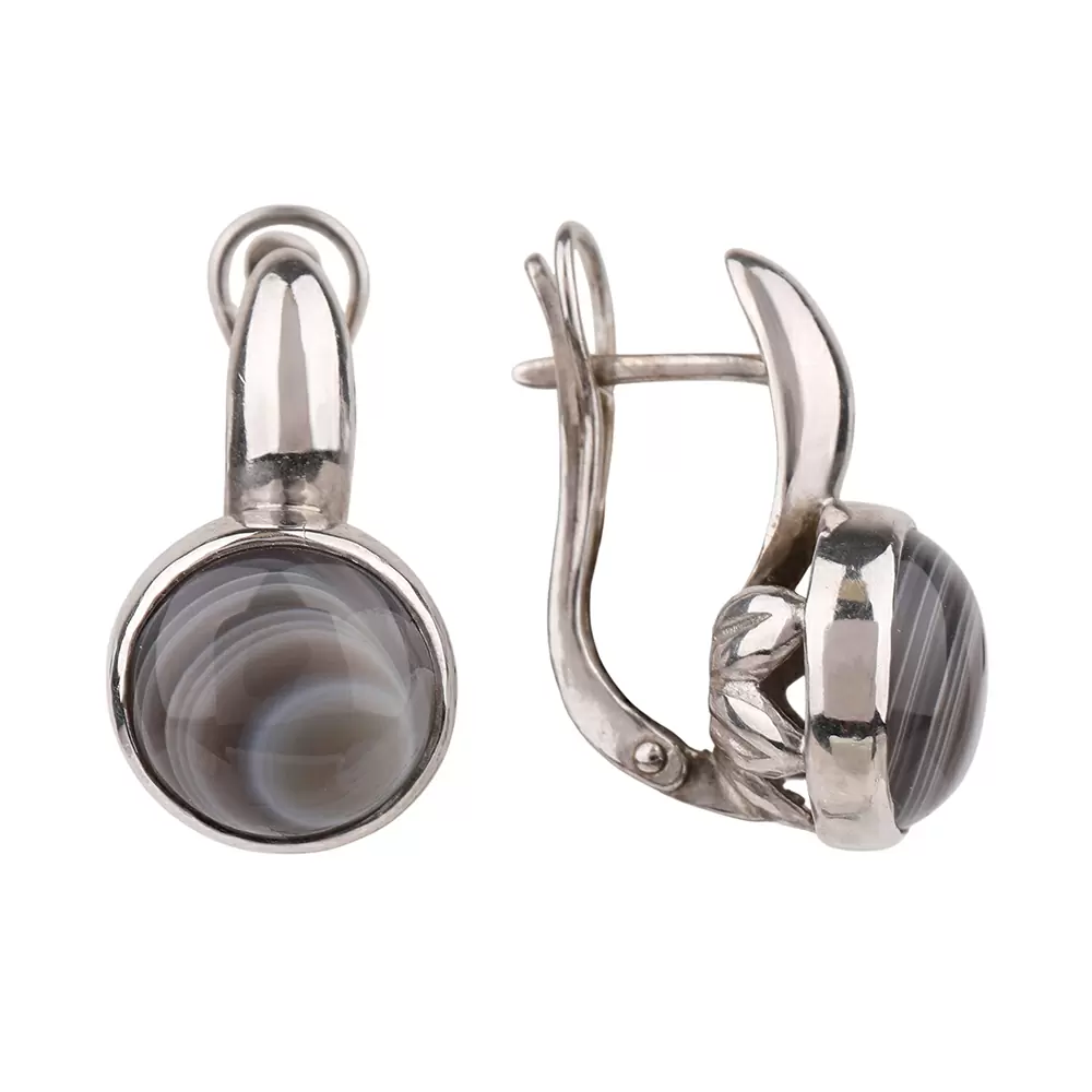 Серьги СЛ556-30 серебро