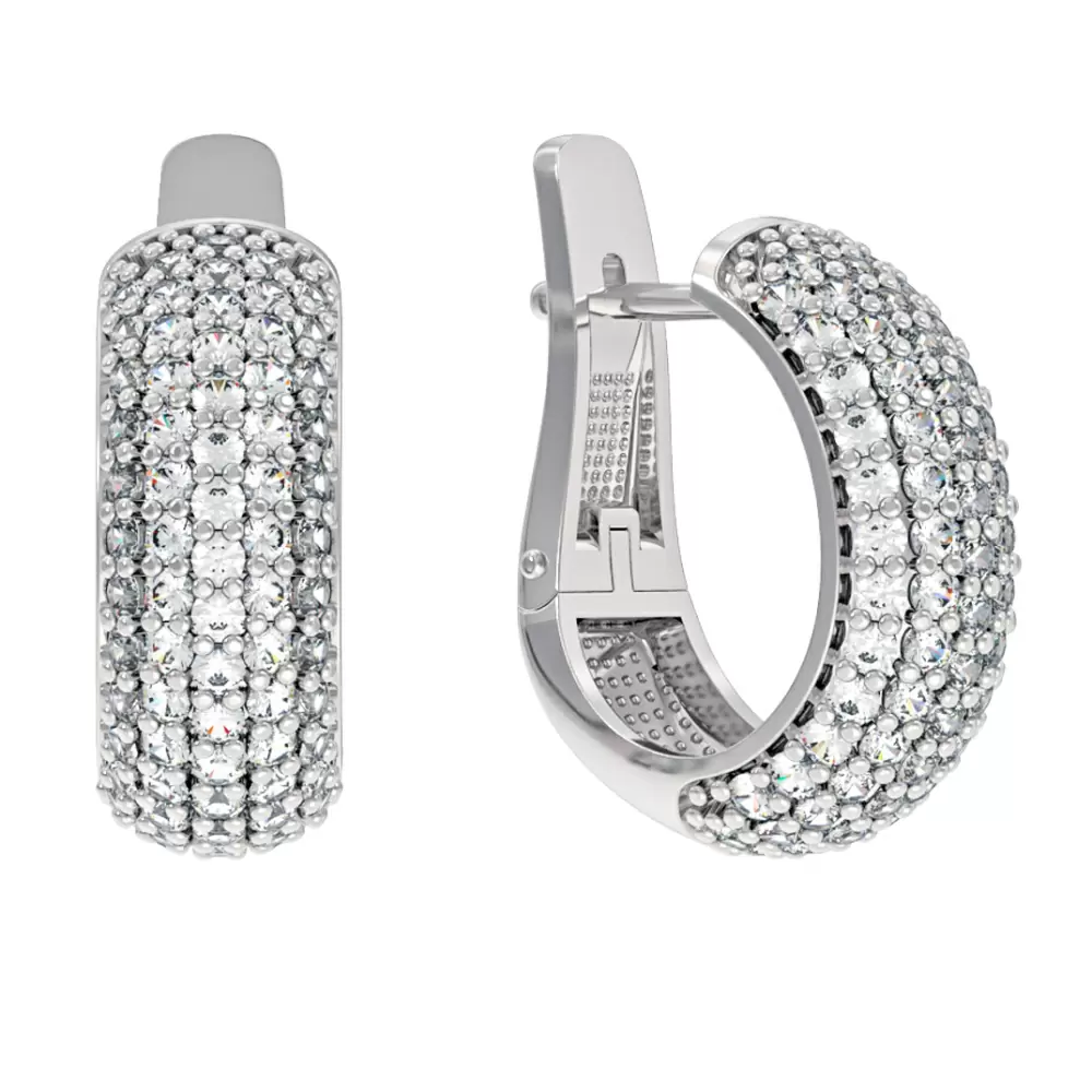 Серьги дорожка 1035972-01110 серебро Дорожка