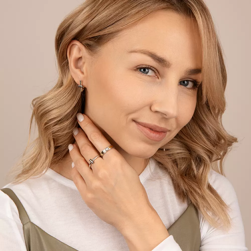 Серьги 12-959-1089 серебро