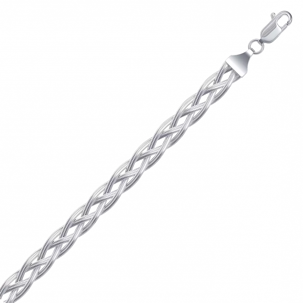 Цепь НЦ22-271Ю-3 d0.35 серебро Полновесная_0