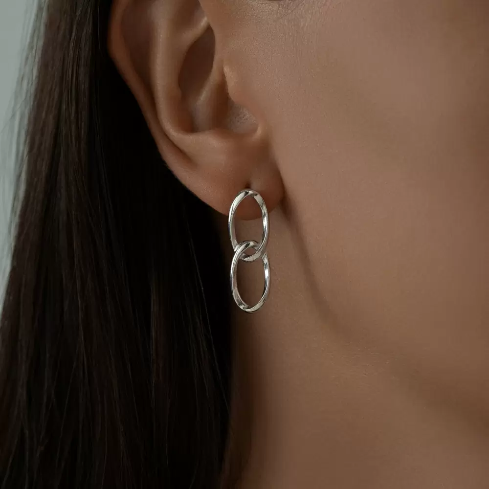 Серьги пусеты 94024098 серебро_1