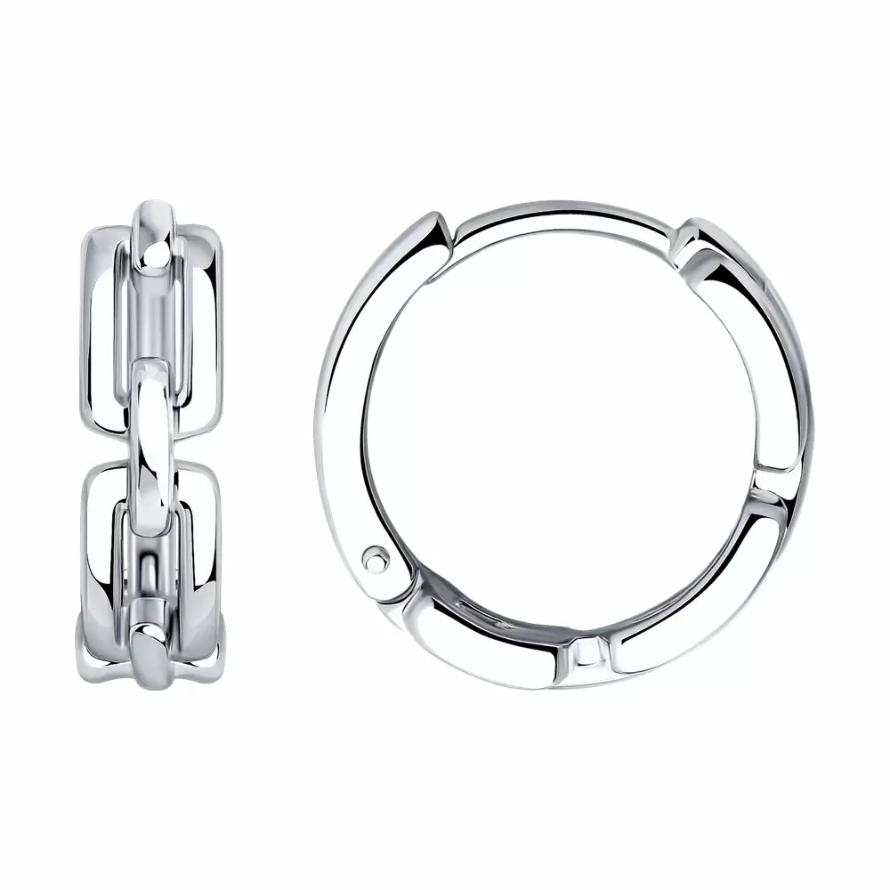 Серьги 94026588-91 серебро