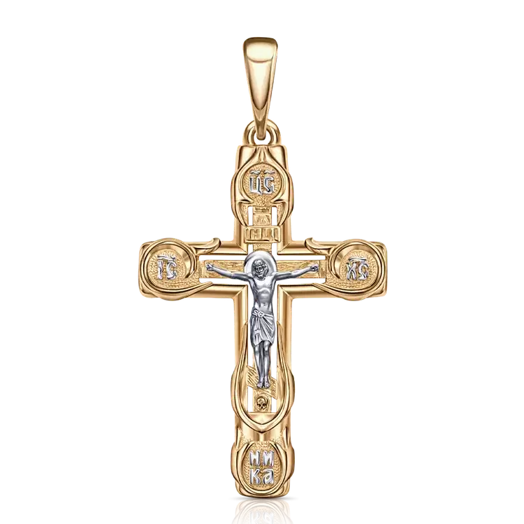 Крест христианский Кр102-2462 золото_0