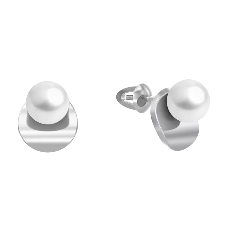 Серьги пусеты 1058002-01250-2S серебро