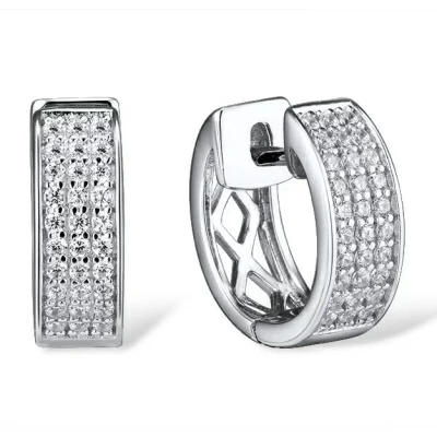 Серьги СРС4385Ф серебро Колечки