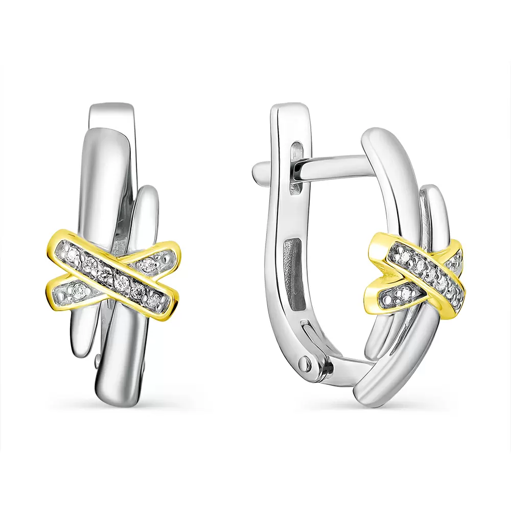 Серьги С-1396-02 золото