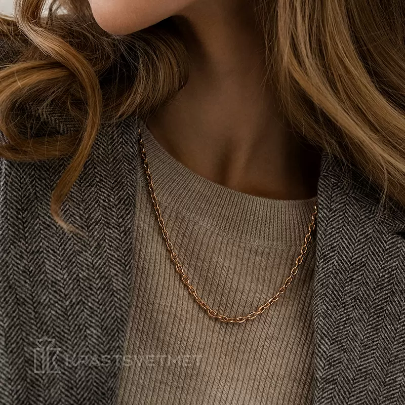 Цепь НЦ12-206А d1.00 золото Полновесная_1