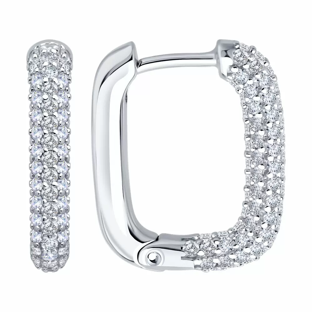 Серьги 94026887-91 серебро_0