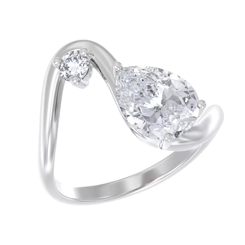 Кольцо 1054671-01110 серебро