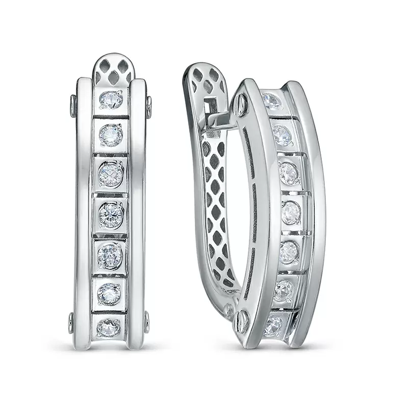 Серьги дорожка дс1202254р серебро