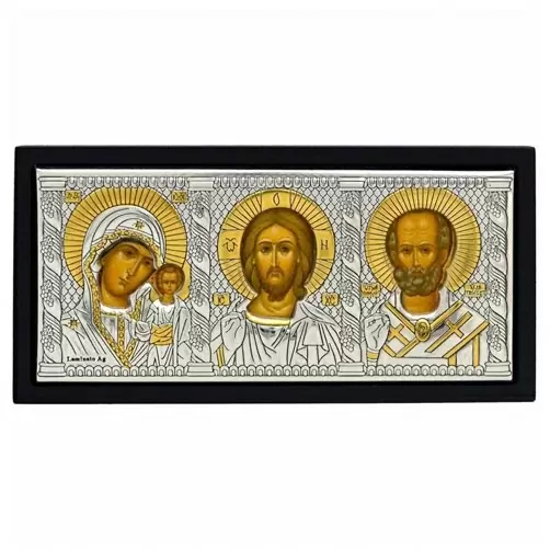 Икона автомобильная 85400.1 бижутерный сплав Триптих