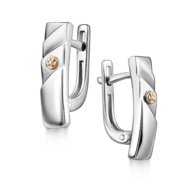 Серьги 02-4828.000Б-00 серебро
