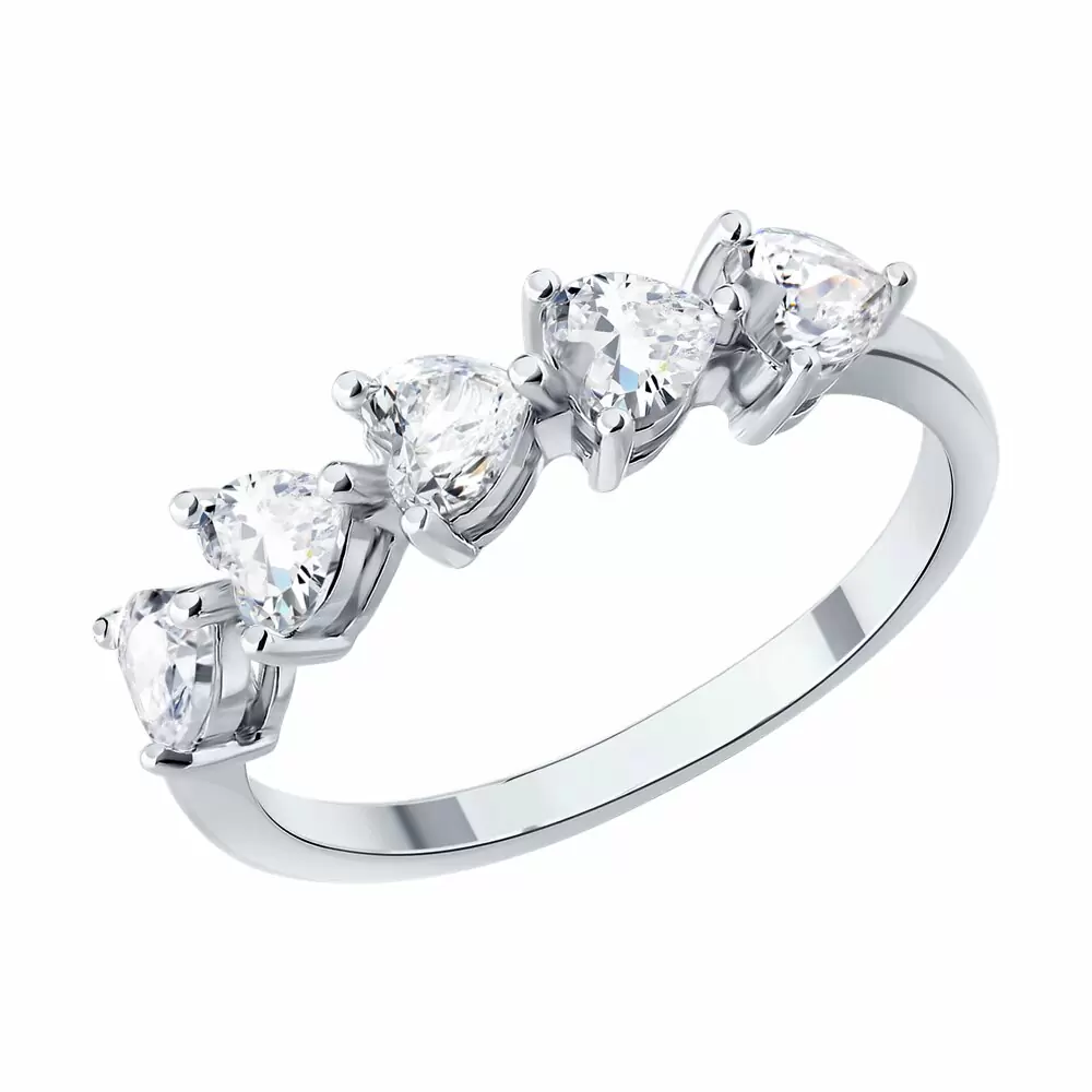 Кольцо дорожка 94014921-91 серебро