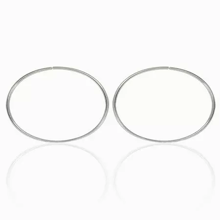 Серьги конго 49120 серебро
