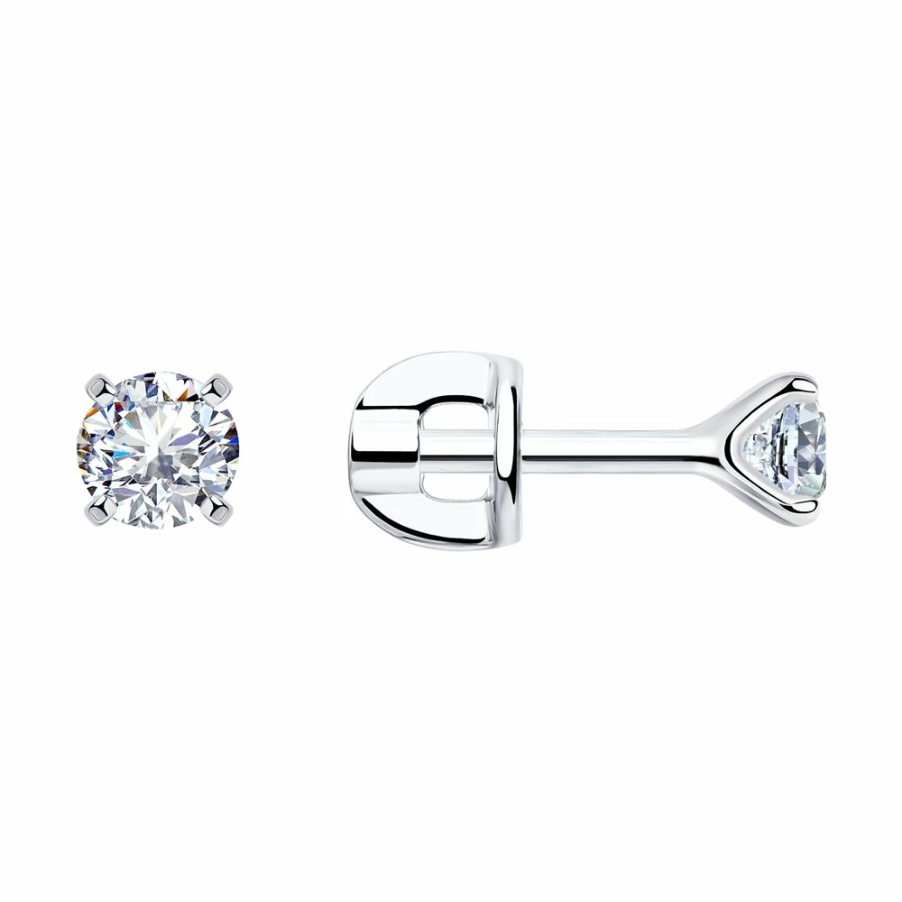 Серьги пусеты 94021746 серебро_0