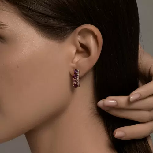 Серьги 728775 золото