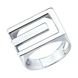 Кольцо 94014601 серебро_0