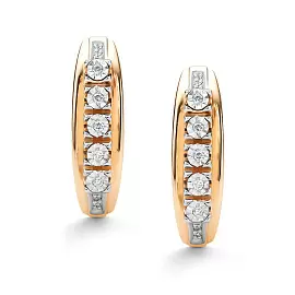 Серьги 26150-100 золото Дорожка_1