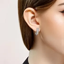 Серьги дорожка 94023939 серебро Дорожка_1