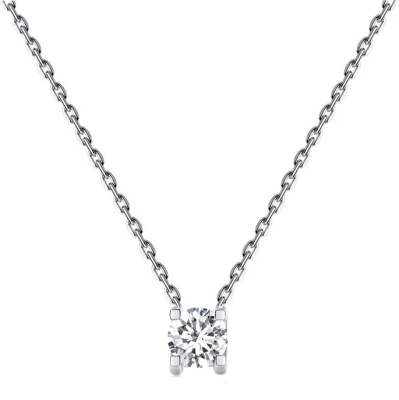 Колье 195-035025 серебро