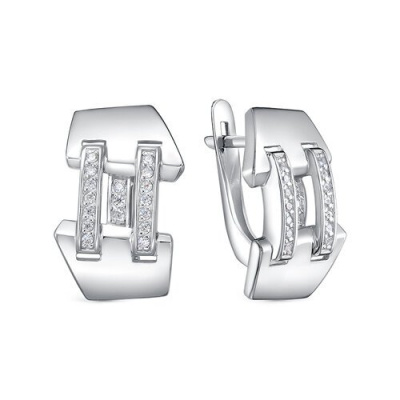 Серьги с1207448 серебро ШомЭ