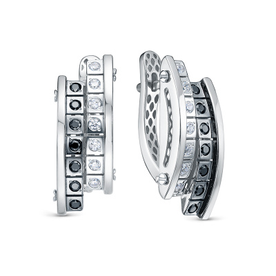 Серьги дорожка дс1202294р серебро