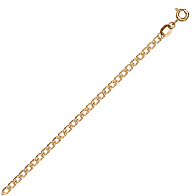 Браслет НБ22-076Ю-4 d0.40 серебро Полновесный