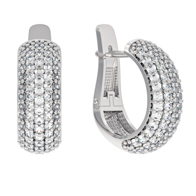 Серьги дорожка 1035972-01110 серебро Дорожка