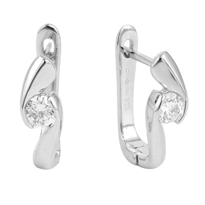 Серьги 192-013050 серебро