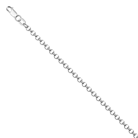 Цепь НЦ22-276Ю-3 d0.50 серебро Полновесная