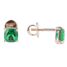 Серьги пусеты 8609-2 тур золото