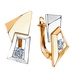 Серьги 01-218140 золото