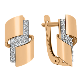 Серьги 08-259309 золото
