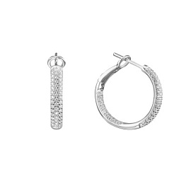Серьги дорожка СРС1049Ф серебро Колечки