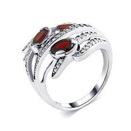 Кольцо 104960-006-0019 серебро