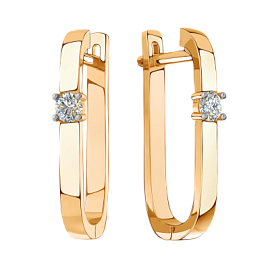 Серьги 01-218475 золото